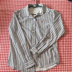 Cinch Women's Striped Button Down Shirt